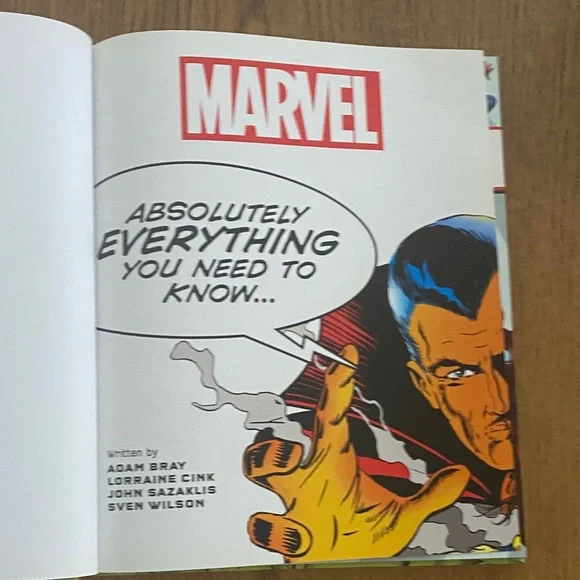 Marvel “Absolutely Everything You Need to Know…” Book - Picture 4 of 6